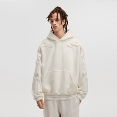 BONELESS Embossed Skeleton Hoodie