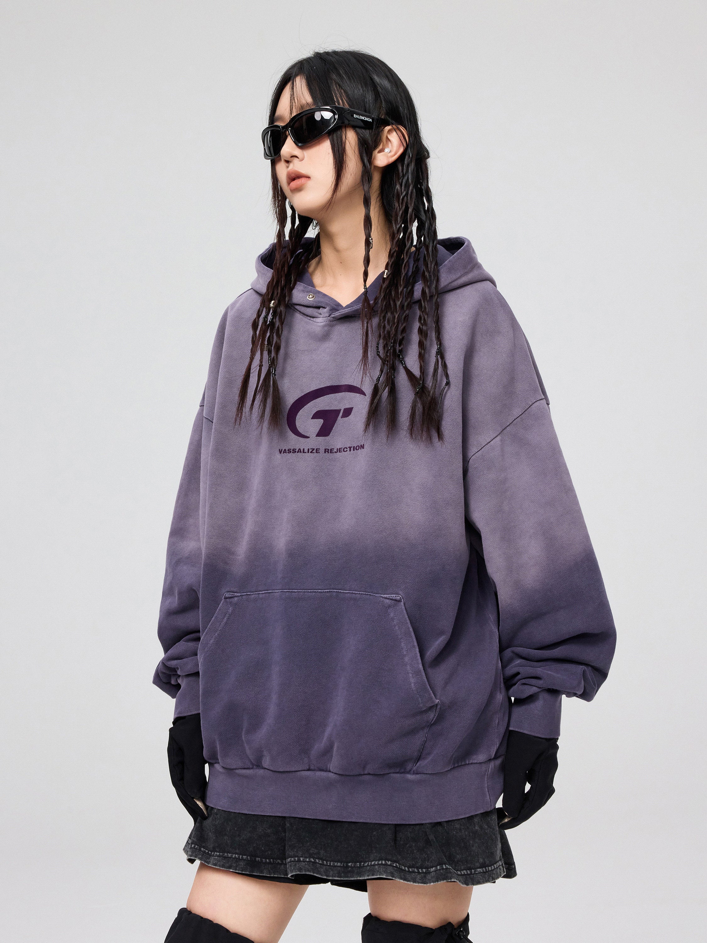 GTRG Gradient Washed Logo Hoodie