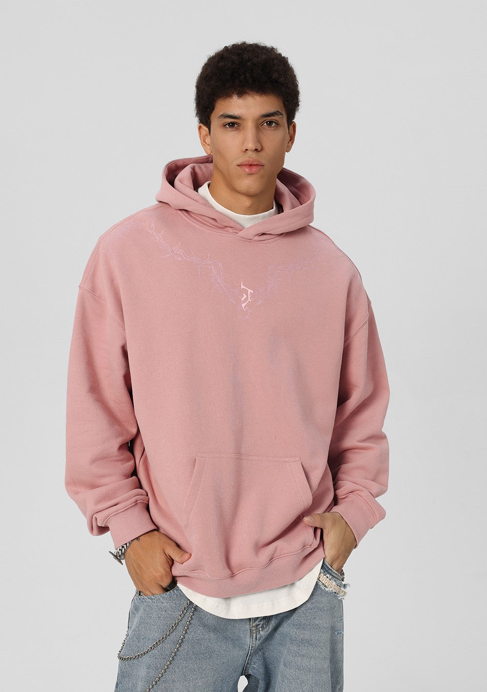 JHYQ Thorn Collar Hoodie