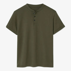 Old Money Henry Collar T-Shirt