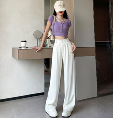 Old Money High-Waisted Trousers