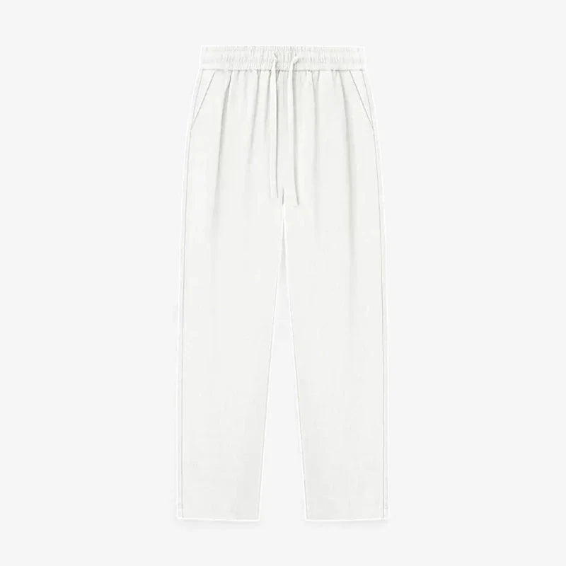 Old Money Linen Drawstring Pants
