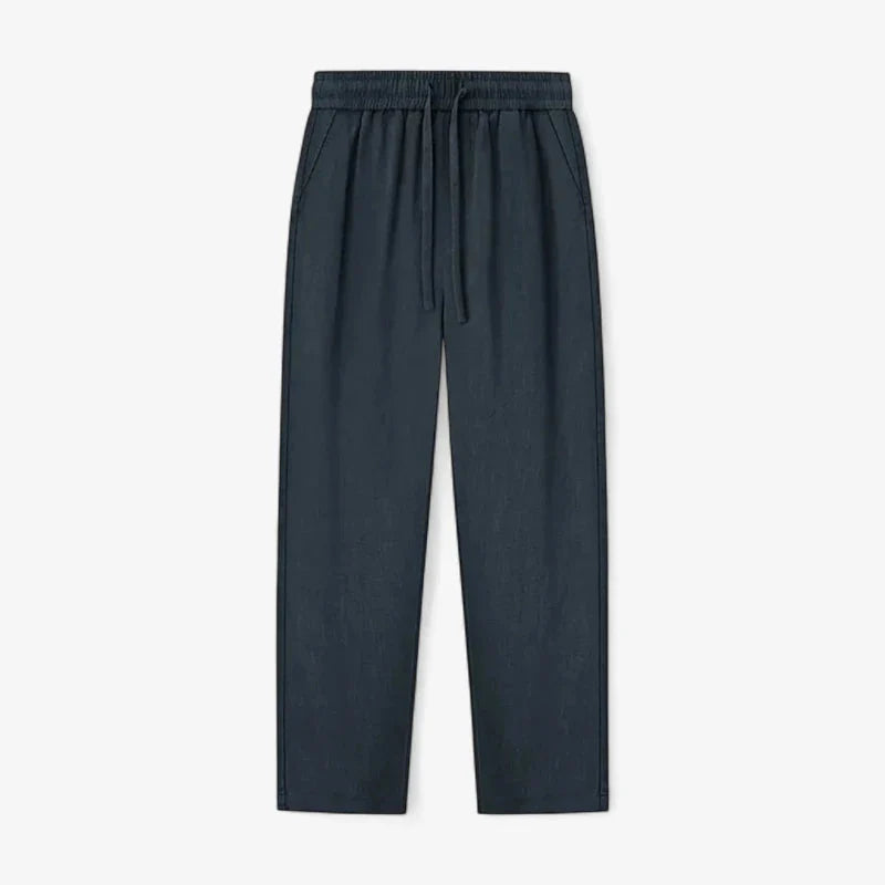 Old Money Linen Drawstring Pants