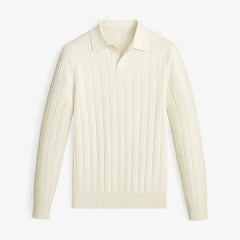 Old Money Ribbed Knit Shirt