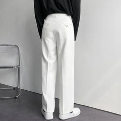 Old Money Straight-Leg Trousers