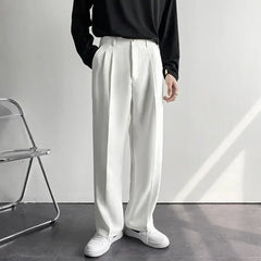 Old Money Straight-Leg Trousers