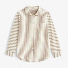 Old Money Stripe Button-Up Shirt