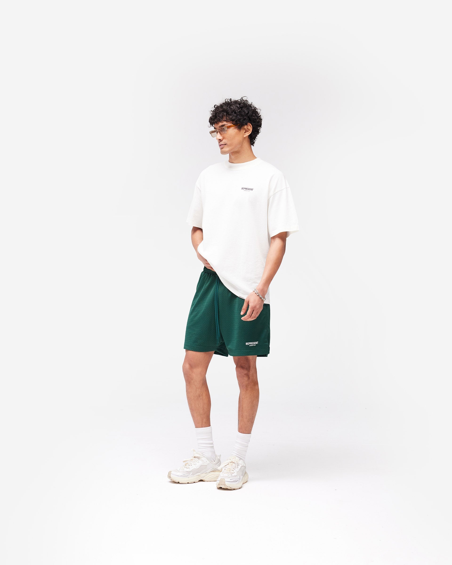 Represent Owners Club T-Shirt - Flat White