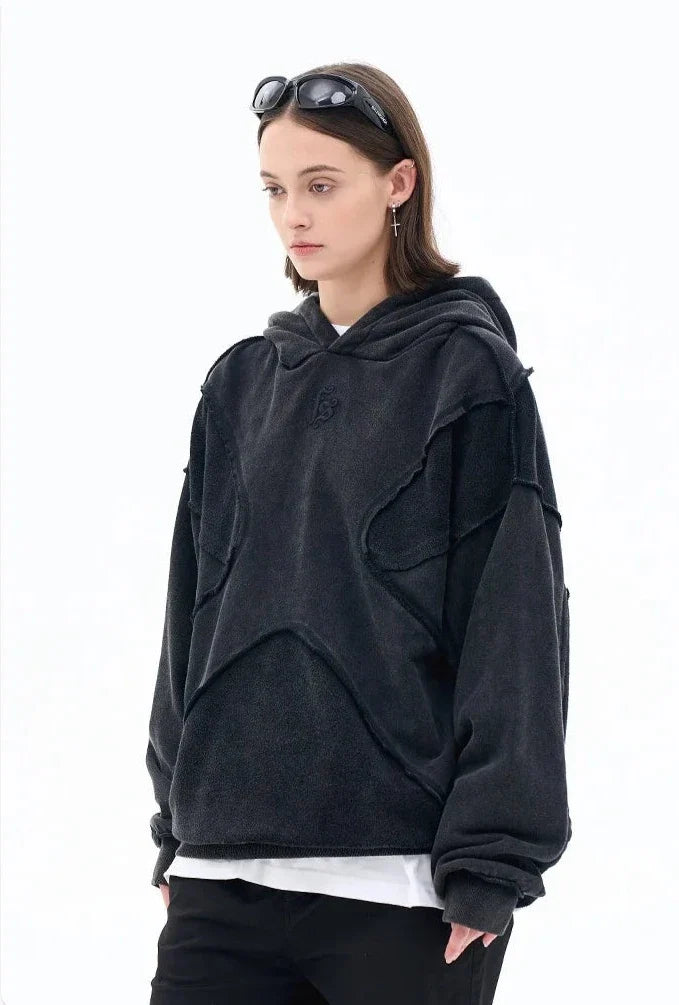 Vintage Washed Deconstructed Forgiveness Hoodie