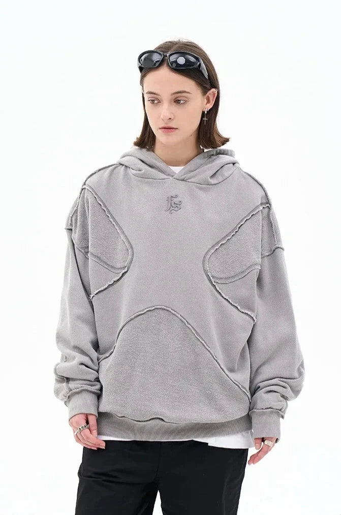 Vintage Washed Deconstructed Forgiveness Hoodie