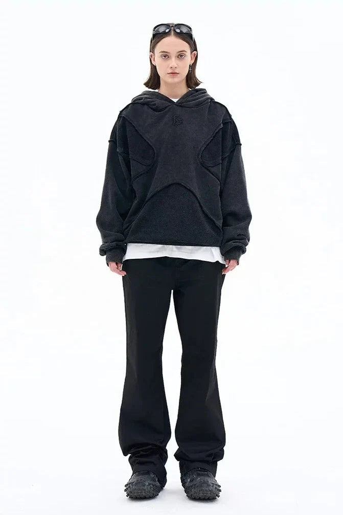 Vintage Washed Deconstructed Forgiveness Hoodie