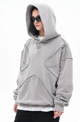 Vintage Washed Deconstructed Forgiveness Hoodie