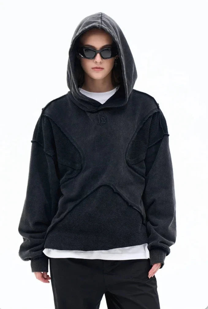 Vintage Washed Deconstructed Forgiveness Hoodie