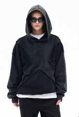 Vintage Washed Deconstructed Forgiveness Hoodie