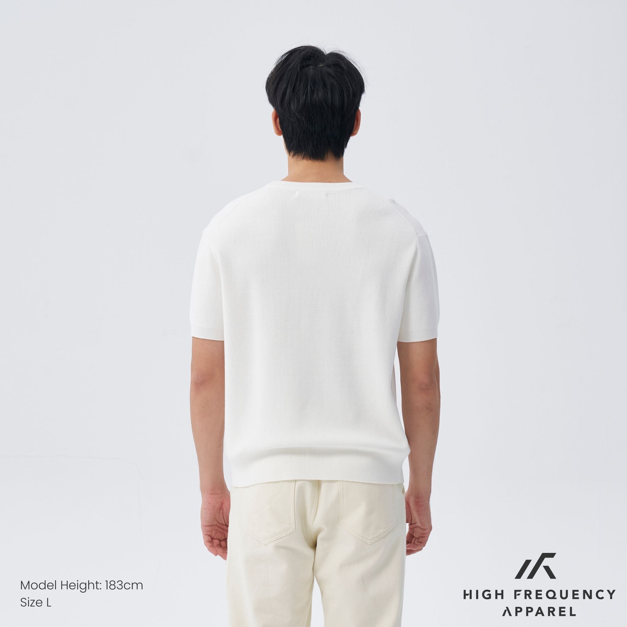 Heavyweight Knitted Short Sleeve T-Shirt