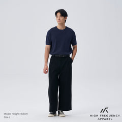Heavyweight Knitted Short Sleeve T-Shirt