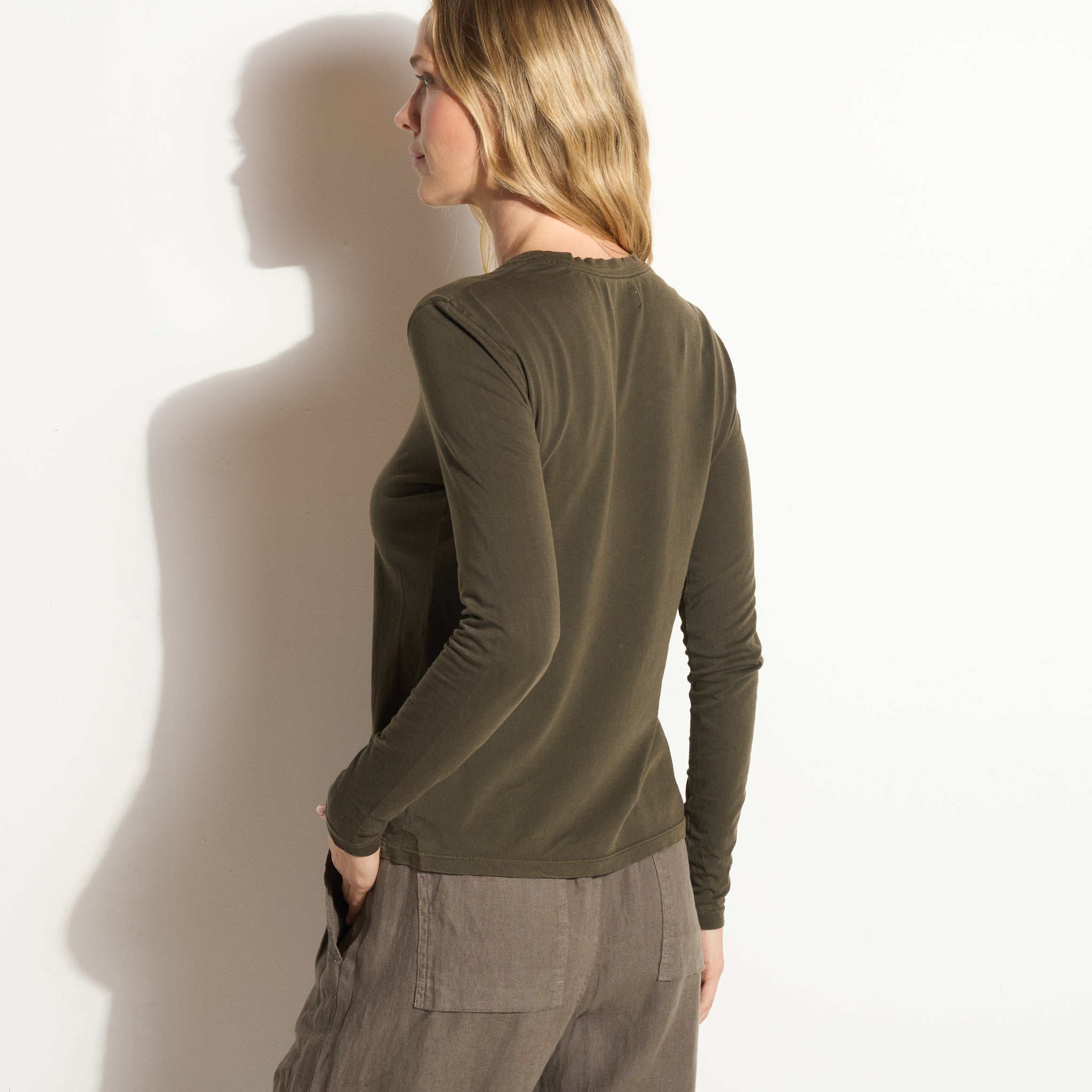 Tyler Long Sleeve Crew Neck Tee