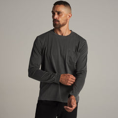 Asher Long Sleeve Pocket Tee