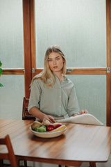 Cocoon Shirt in Stripes