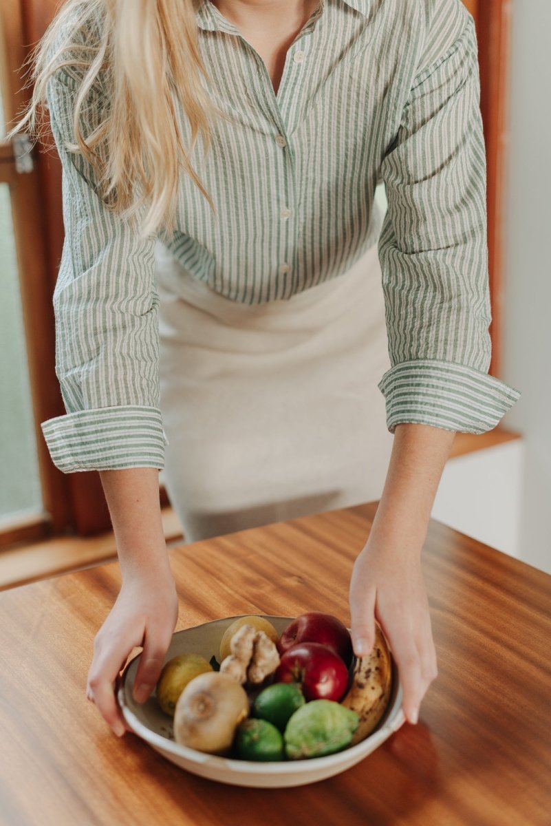 Cocoon Shirt in Stripes