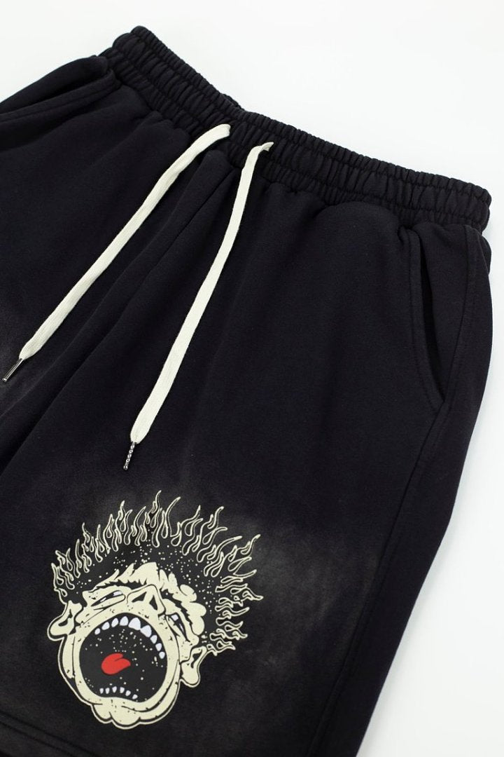 Hellstar  Streetwear Graffiti Print