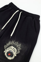 Hellstar  Streetwear Graffiti Print