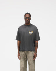 Angel Border T-Shirt - Stained Black
